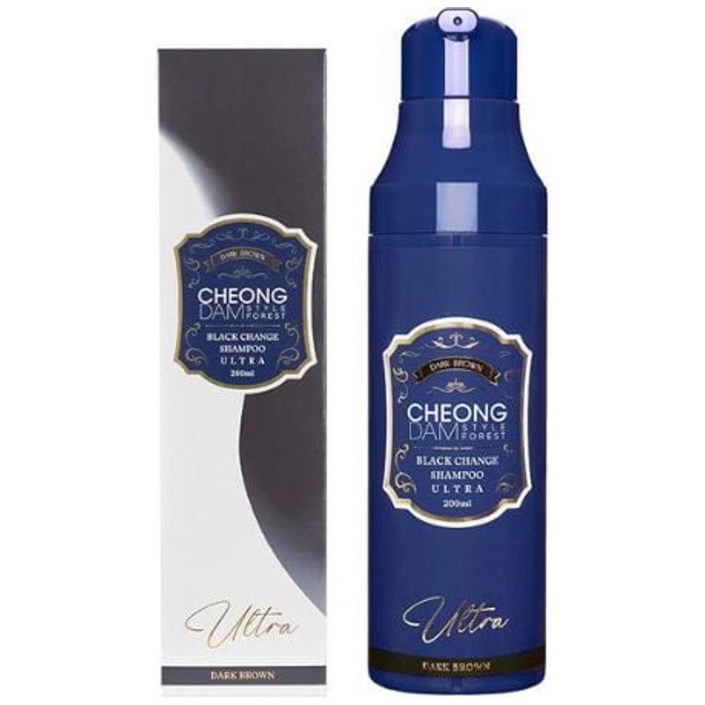 Cheongdam Style Black Change Shampoo, 200 ml - Dark Brown