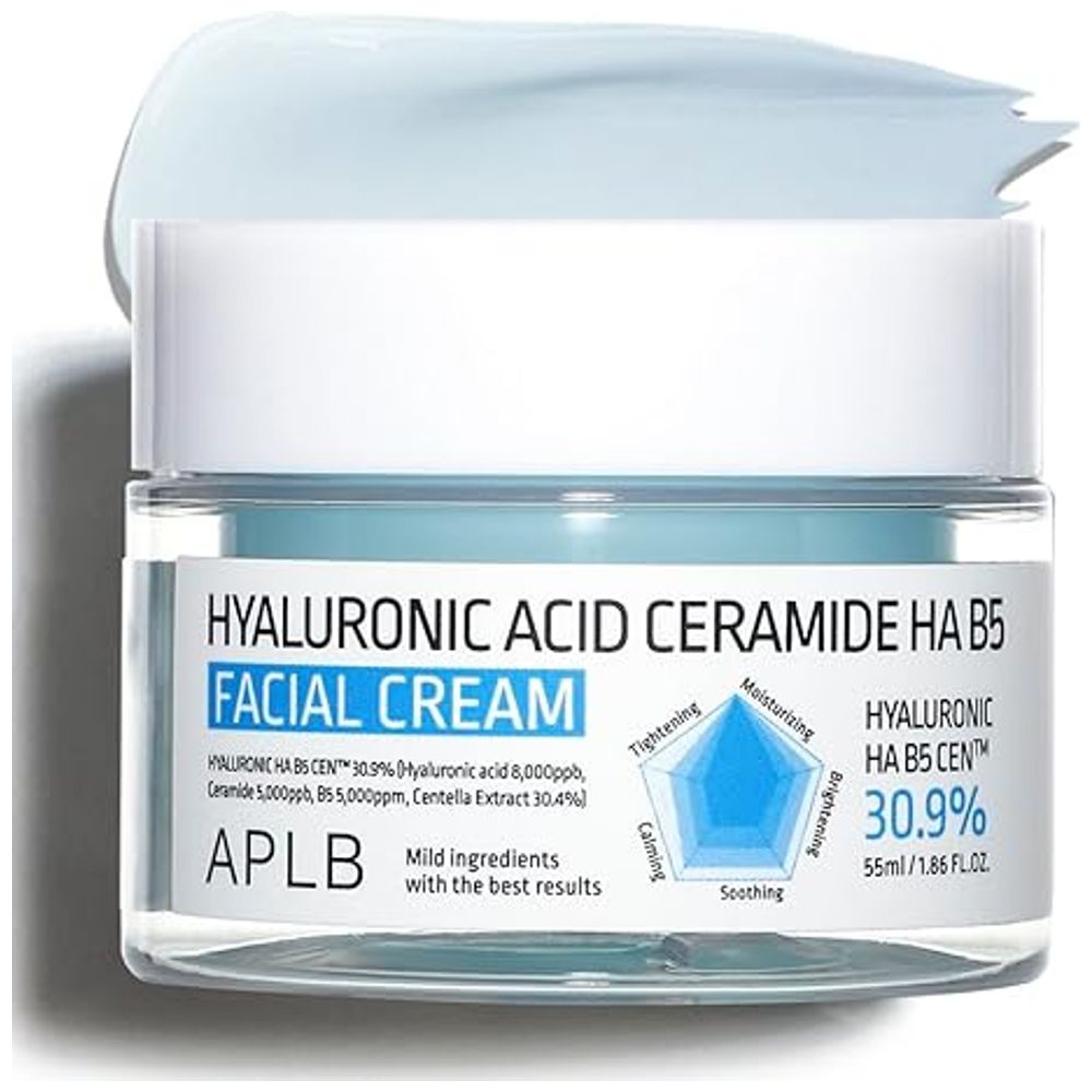 APLB HYALURONIC ACID CERAMIDE HA B5 FACIAL CREAM - 55ml