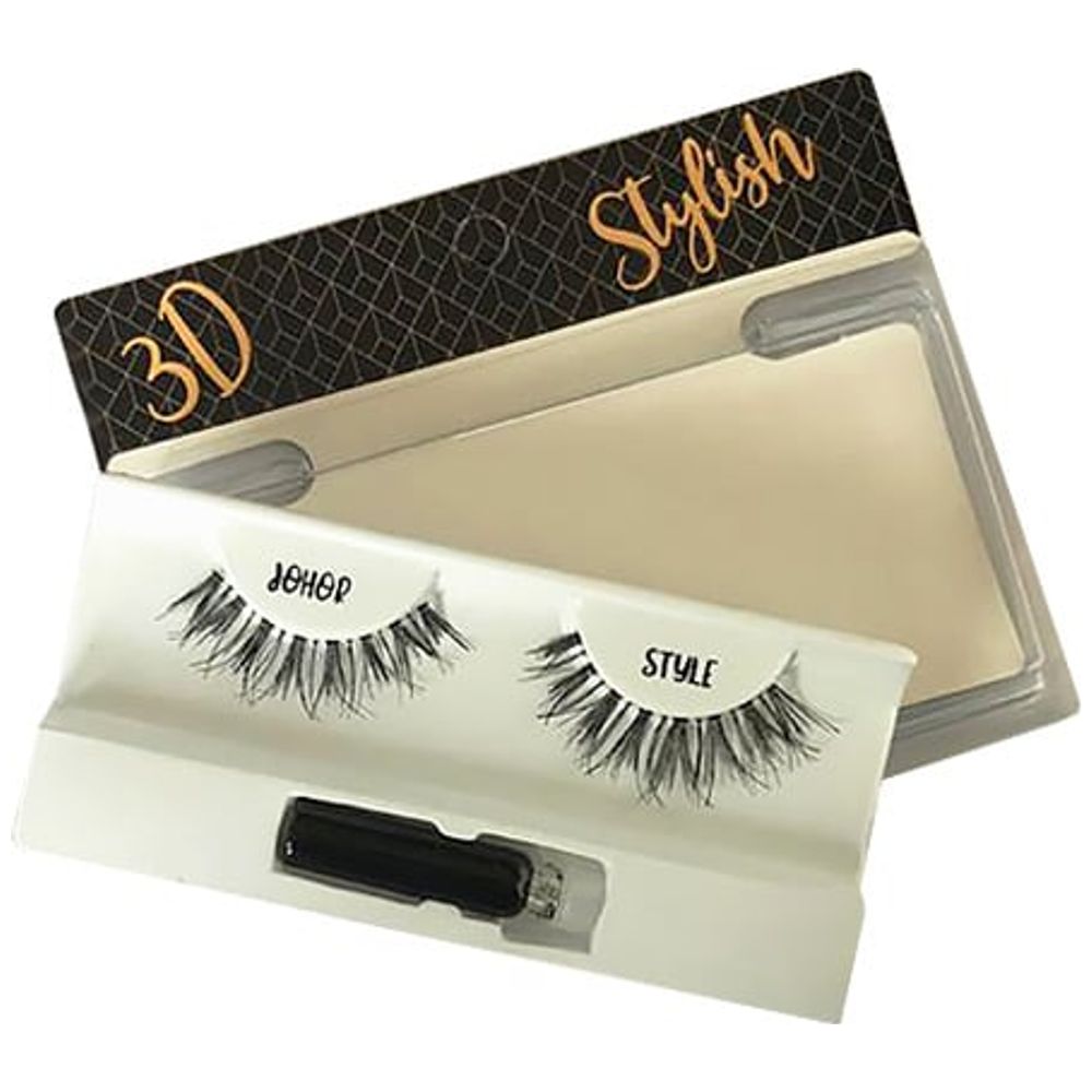 Dr. Aal Natural Hair False Lashes In Johor 3D Style with Adhesive