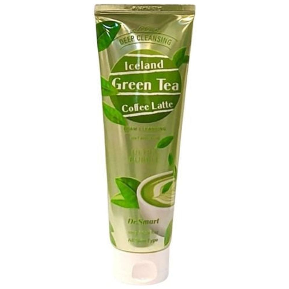 Dr Smart Iceland Green Tea Coffee Latte Foam Cleanser - 180 g