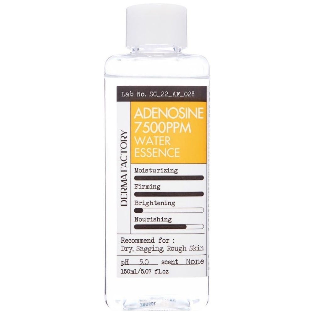 Derma Factory Adenosine 7500 ppm Water Essence تونر مرطب، 150ml