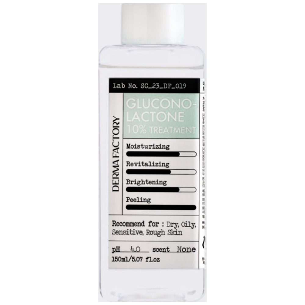 Derma Factory Gluconolactone 10% Treatment, 150 مل