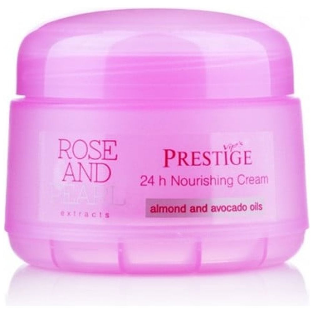 Rosa Impex Prestige Rose & Pearl Cream 24h moisturizing