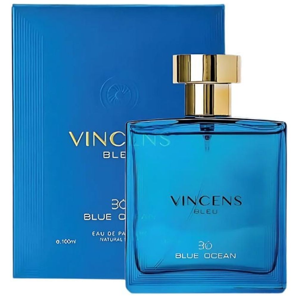 Vincens by Blue Ocean for Unisex - Eau de Parfum ,100 ml