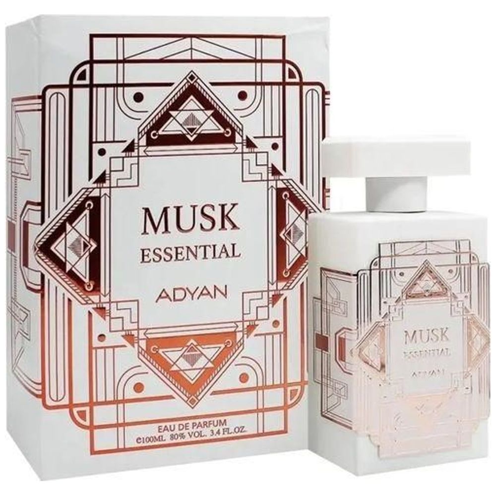 Musk Essential by Adyan for Unisex - Eau de Parfum, 100 ml