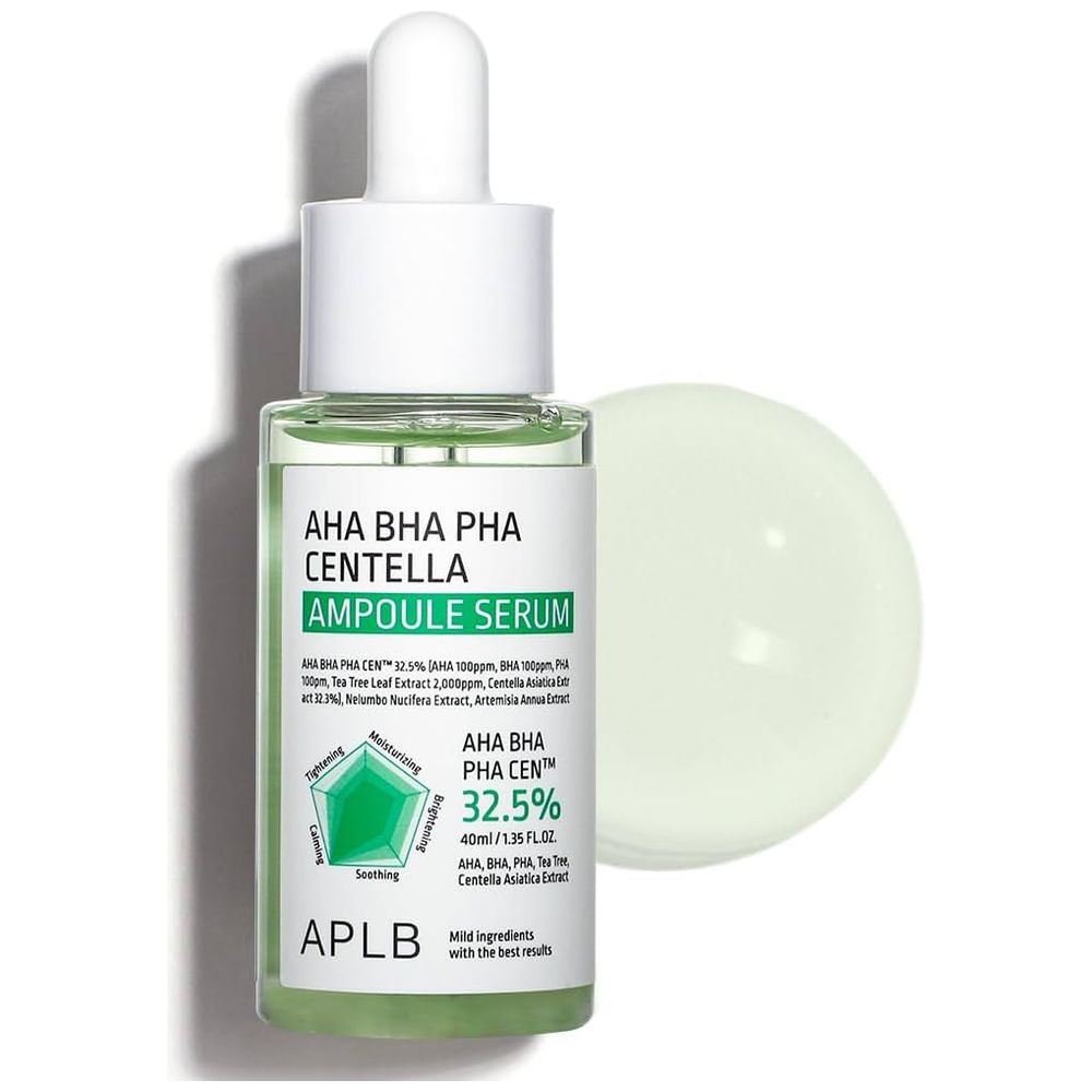 APLB AHA BHA PHA Centella Ampoule Serum For exfoliating and moisturizing the skin - 40ml