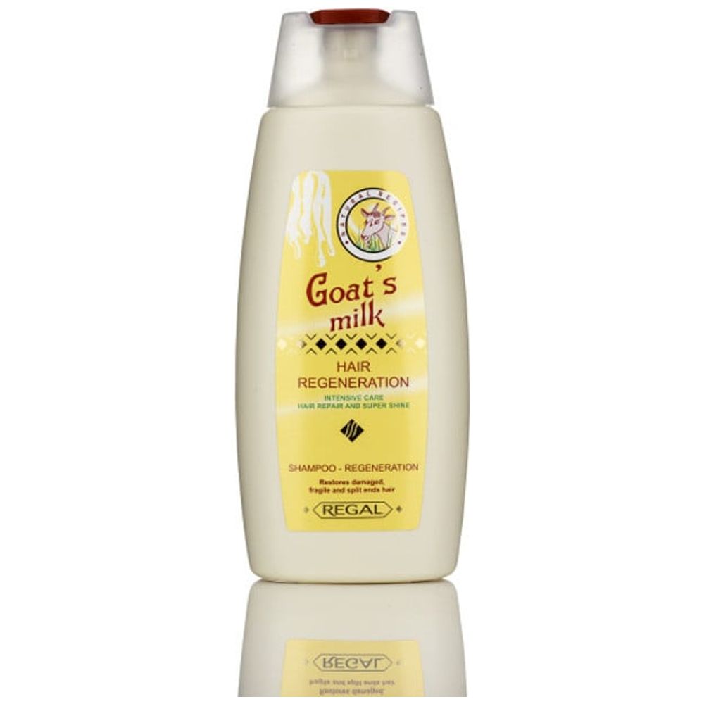 Rosa Impex Goat's Milk Shampoo Hair Regeneration - 250 ml