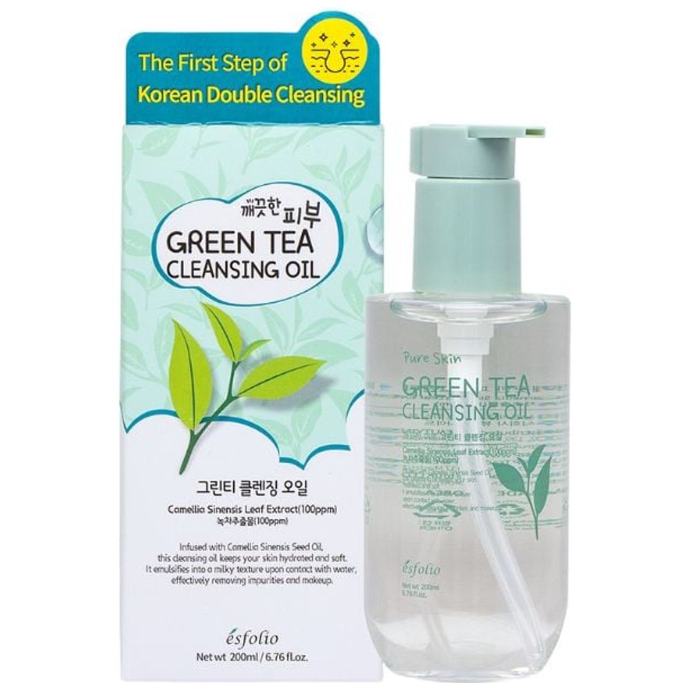 Esfolio Green Tea Cleansing Oil - 200 ml