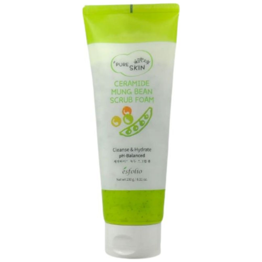 Esfolio Ceramide Mung Bean Scrub Foam - 250 g