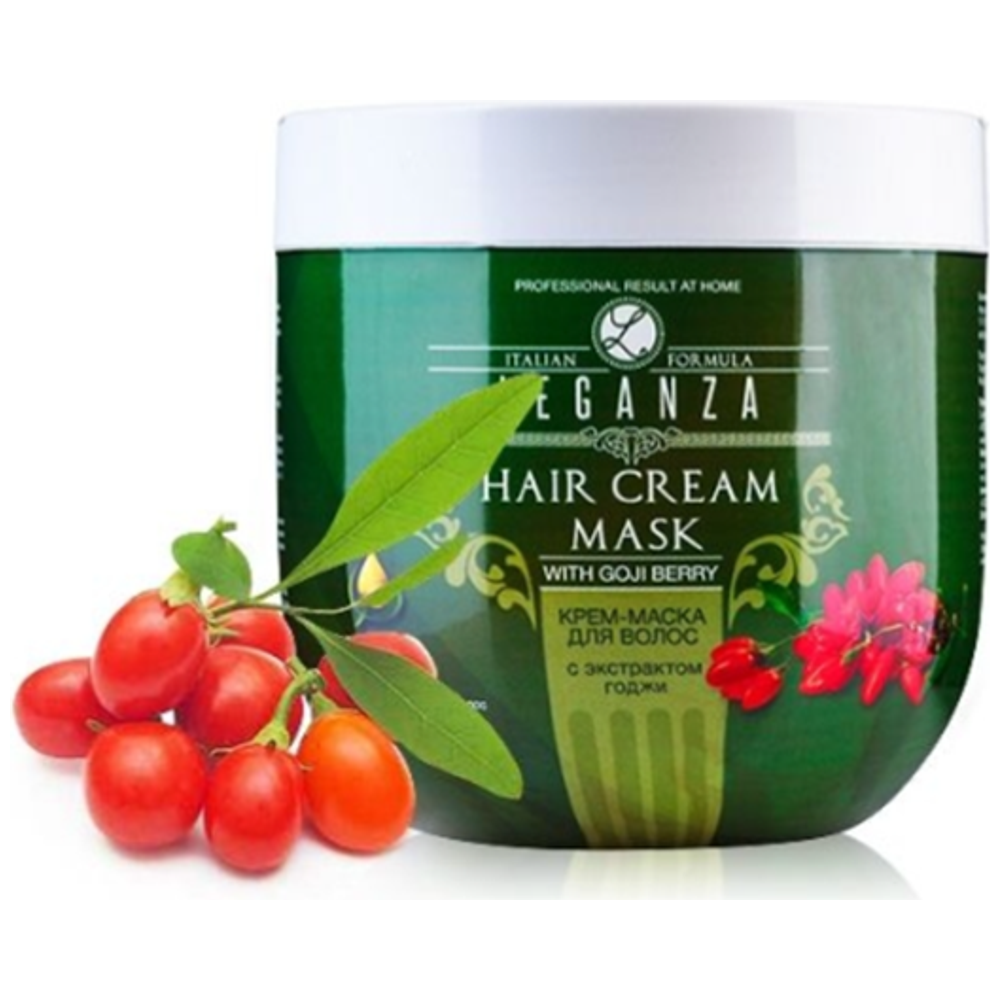 Leganza قناع شعر مع غوجي بيري للشعر المصبوغ - 1 لتر