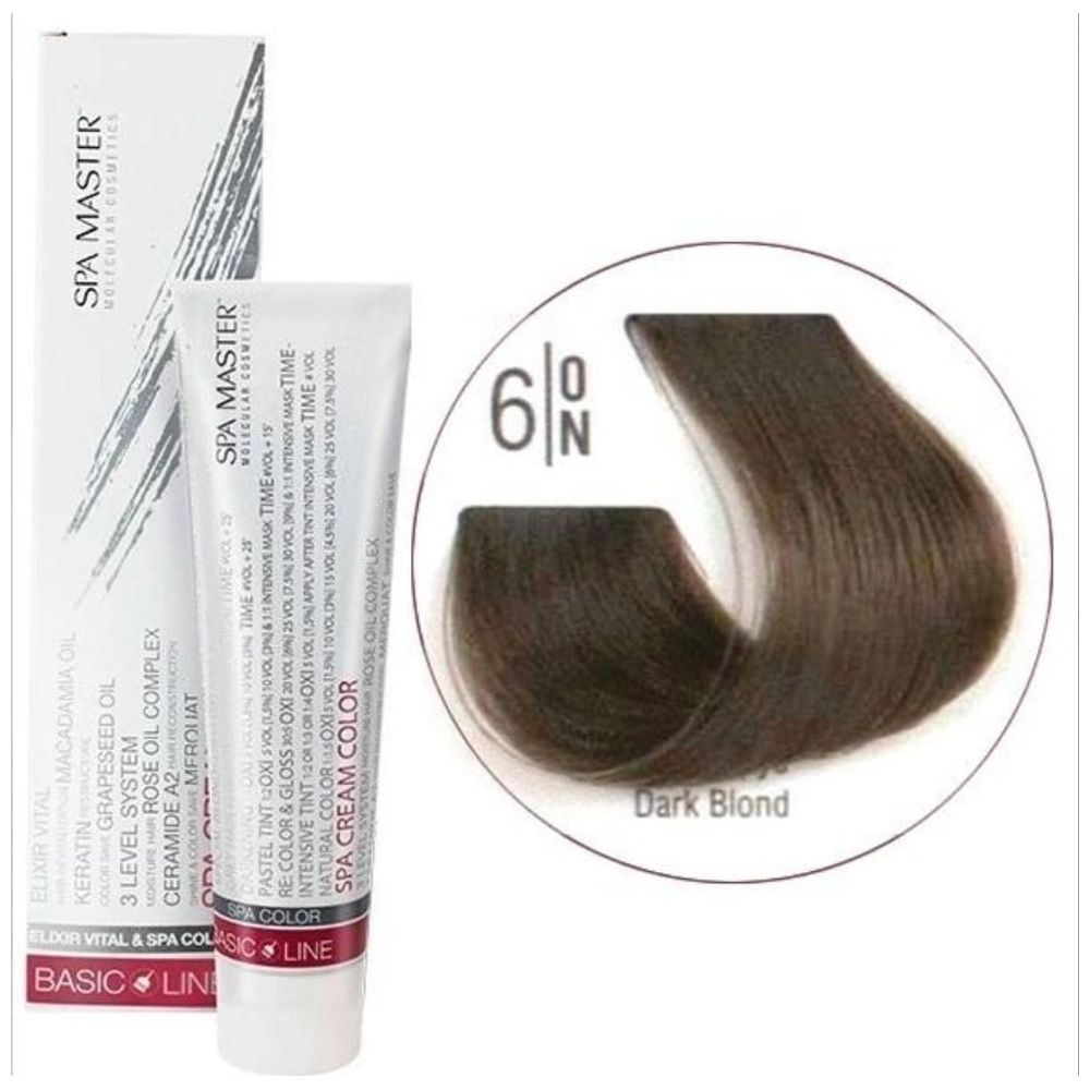 صبغة شعر سبا ماستر - ظلال بني، 6/0N