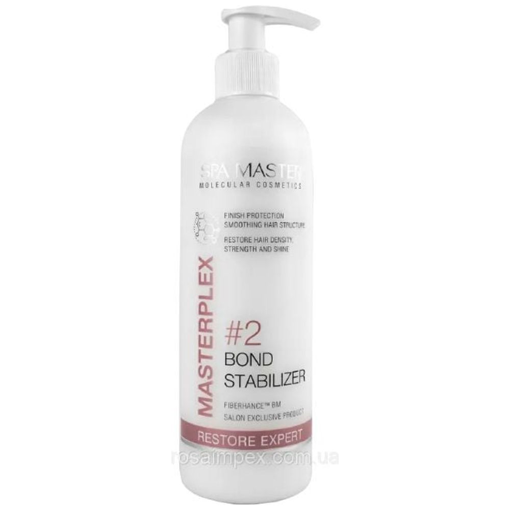 Spa Master Masterplex #2 Bond Stabilizer - Hair Protection & Restoration - 330 ml