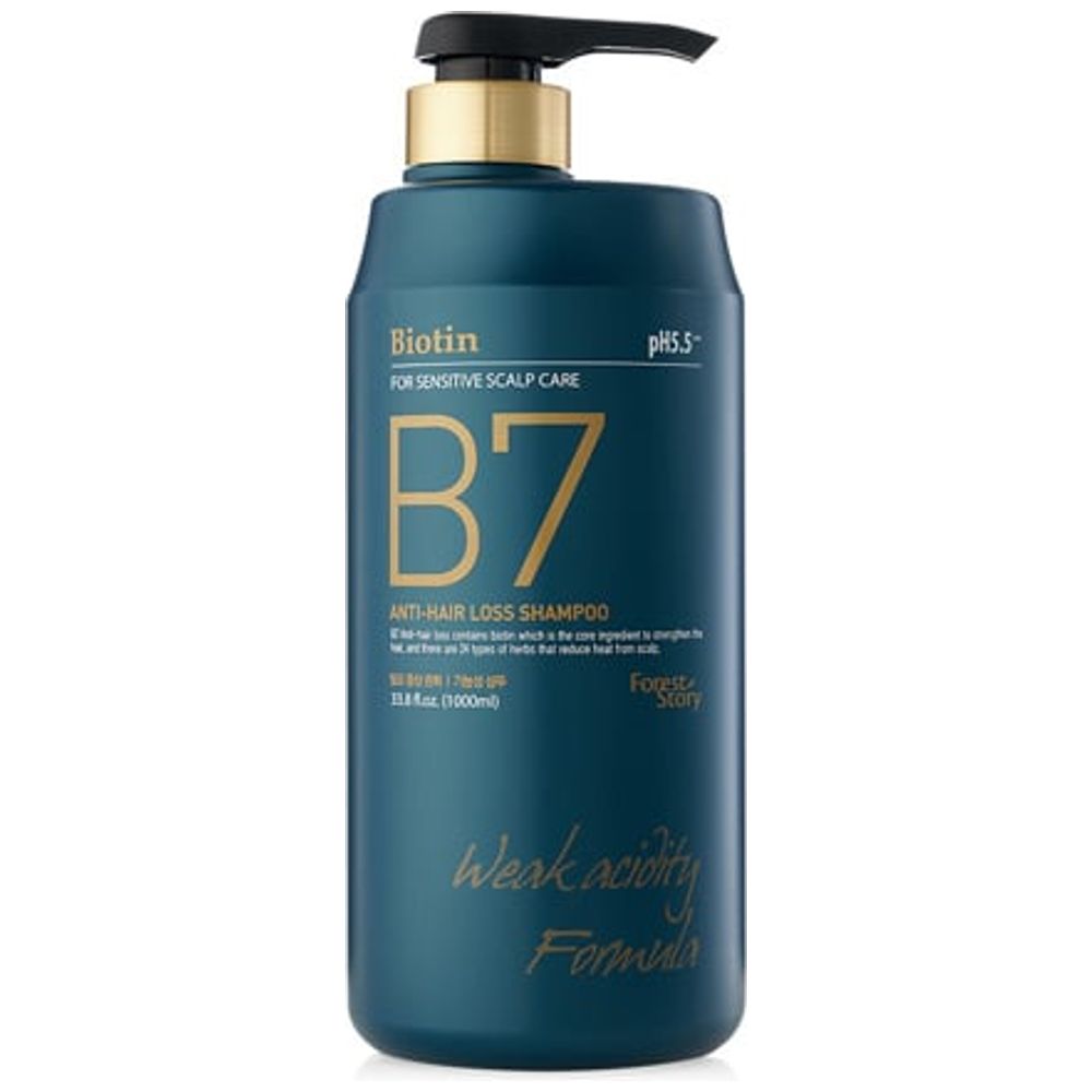 WelCos Biotin B7 Anti Hair Loss Shampoo - 1000 ml