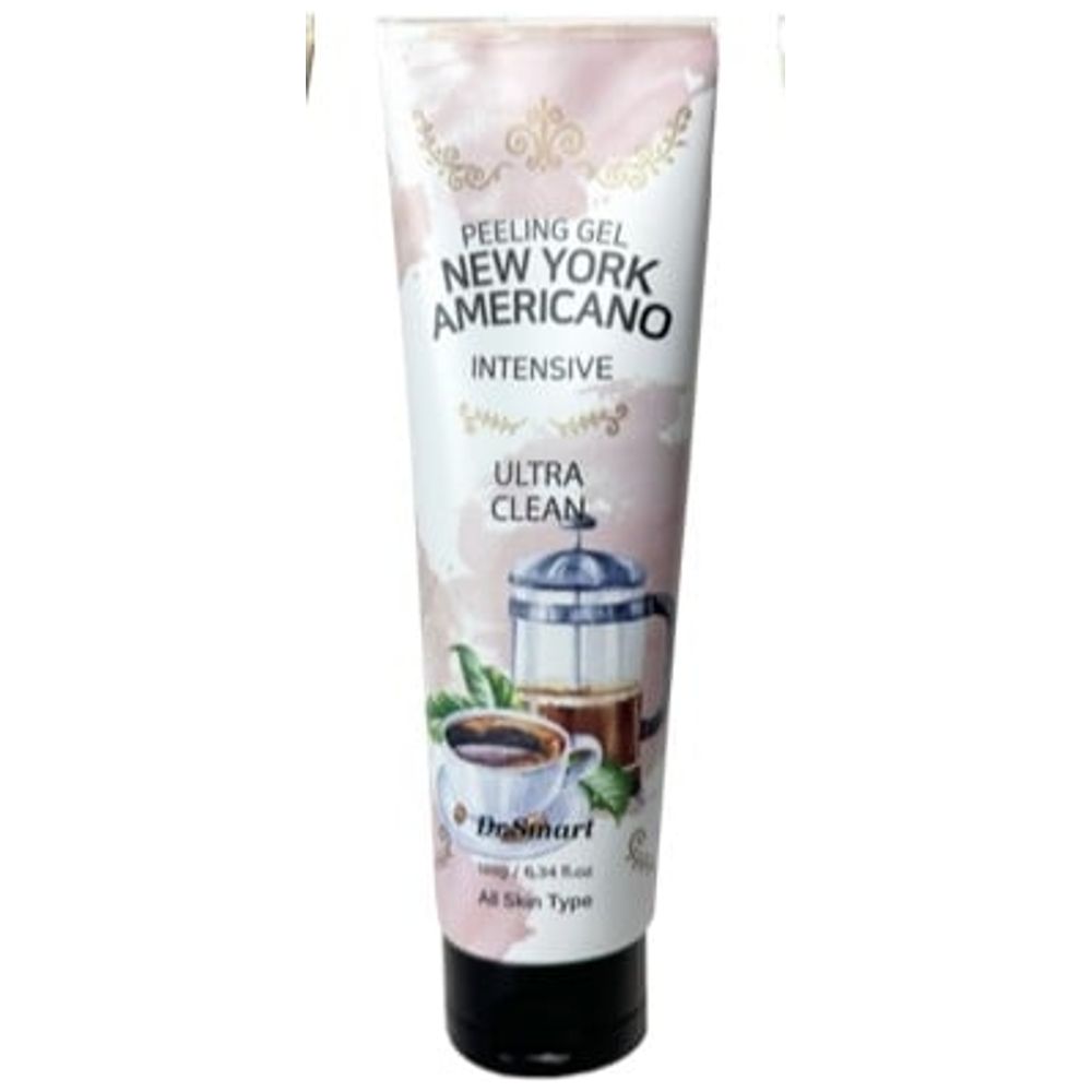 Dr Smart New York Americano Peeling Gel - Intensive Face Scrub, 180ml