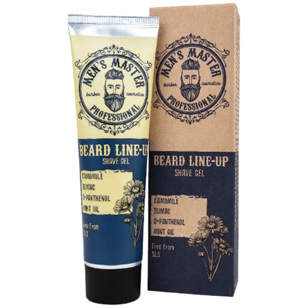 Rosa Impex Men's Master Professional Beard Line-Up Shave Gel, 100 ml