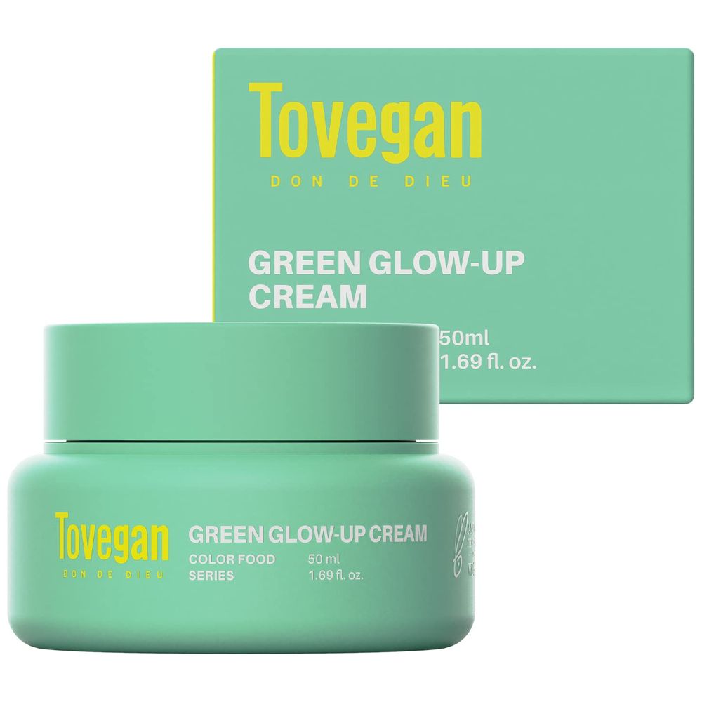 Tovegan colorfood series كريم جلوب أب أخضر - 50 مل