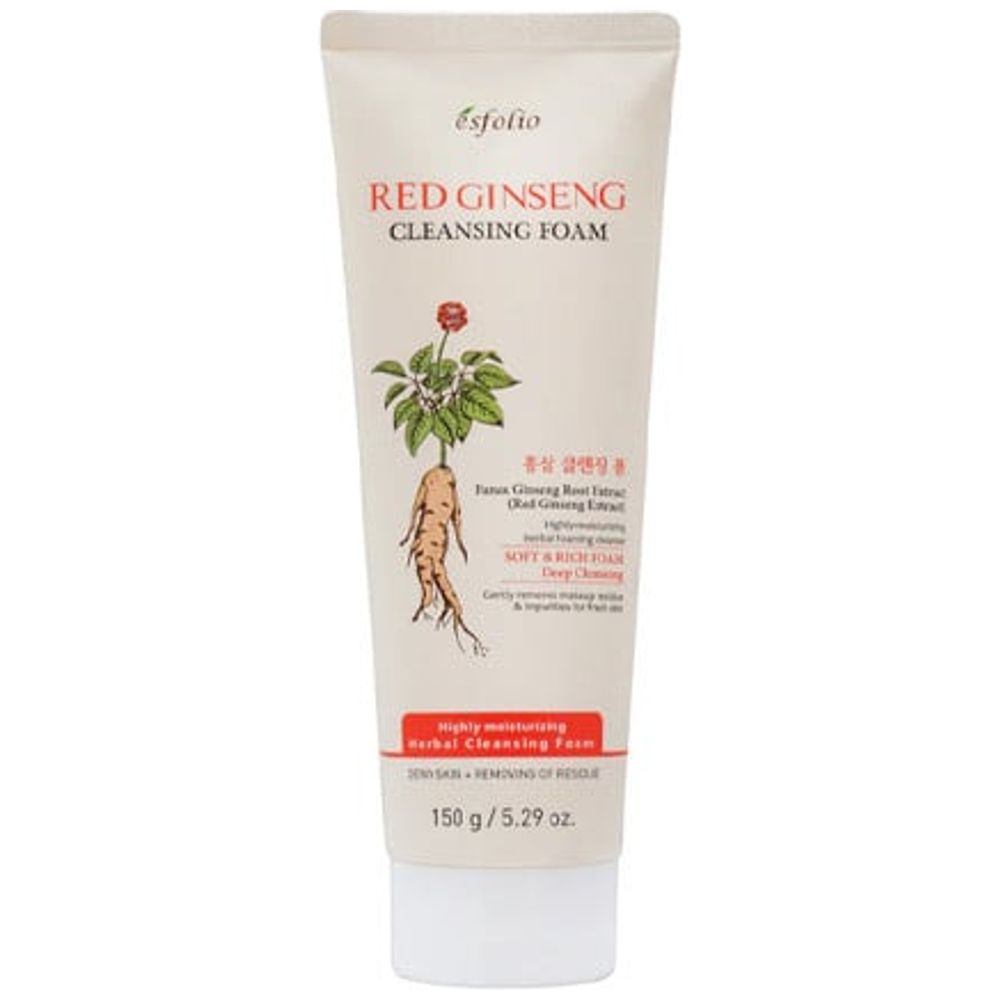 Esfolio Red Ginseng Cleansing Foam - 150 g