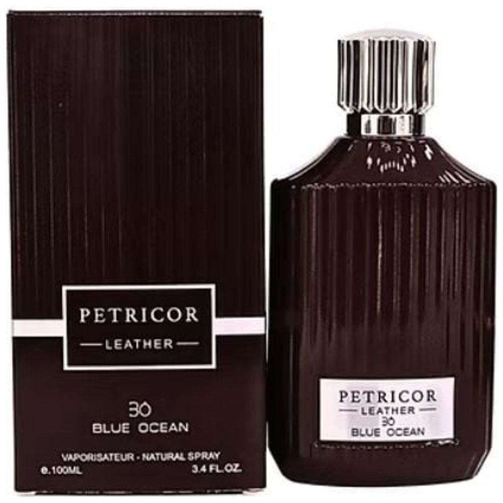 Petricor Leather by Blue Ocean for Unisex - Eau de Parfum , 100 ml
