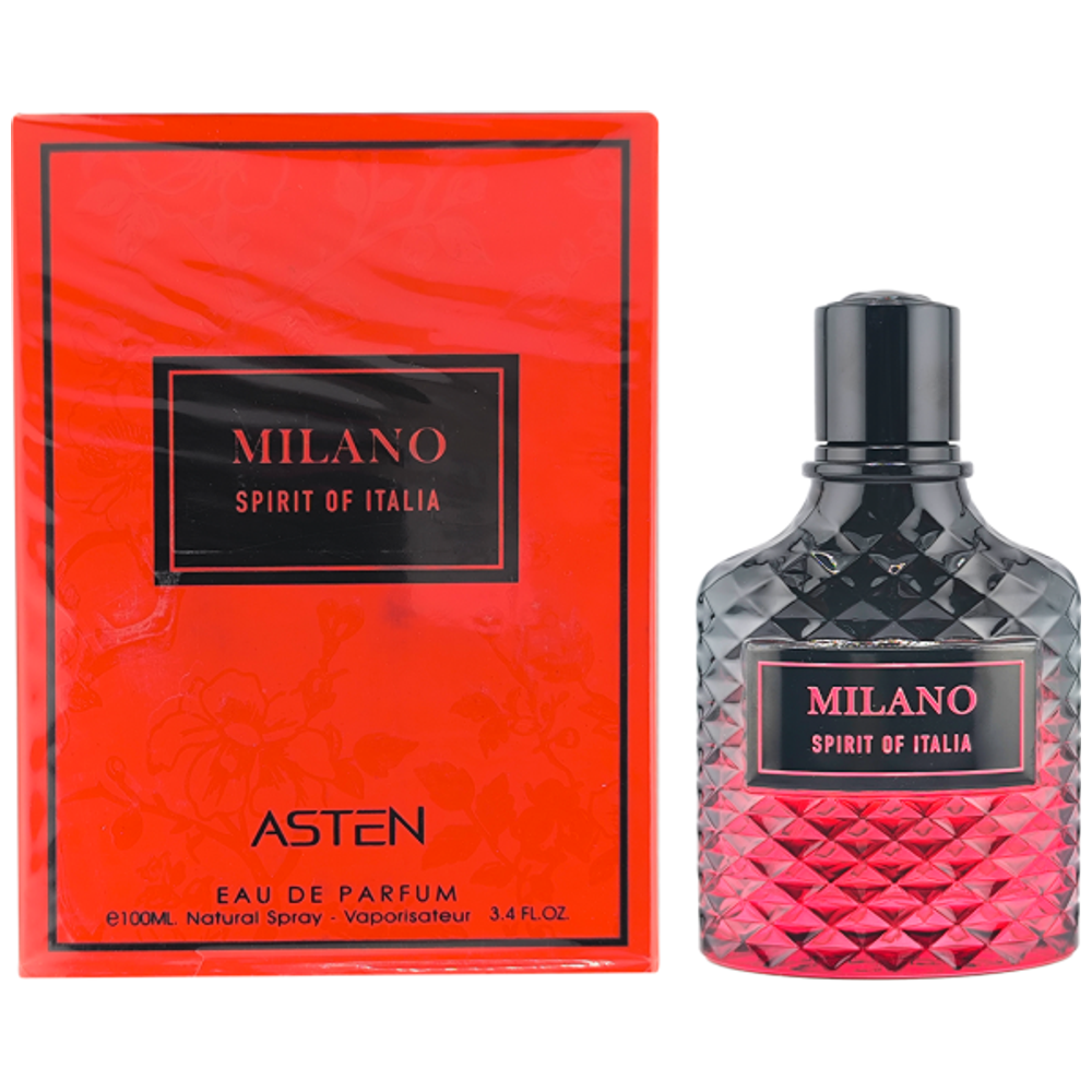 Milano Spirit of Italia by Asten for Men - Eau de Parfum, 100 ml