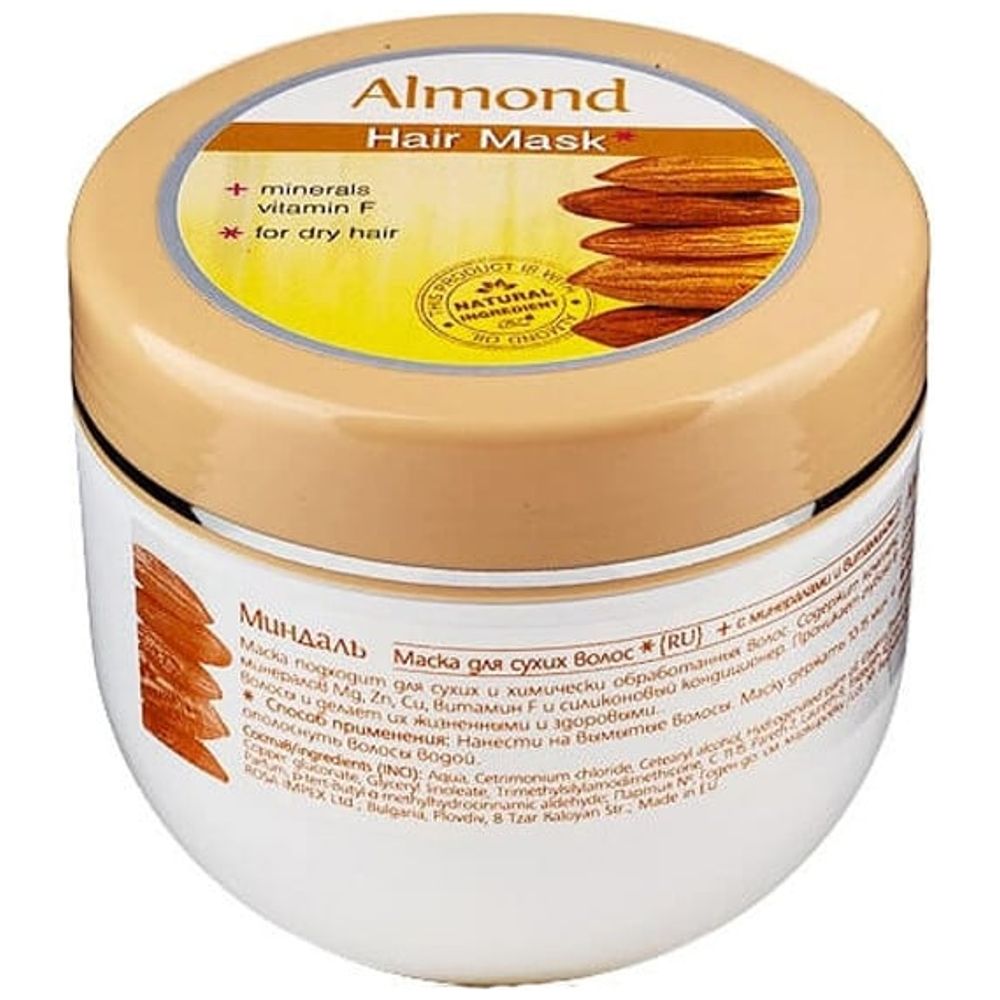 Rosa Impex Almond Hair Mask for Dry Hair - 500 ml