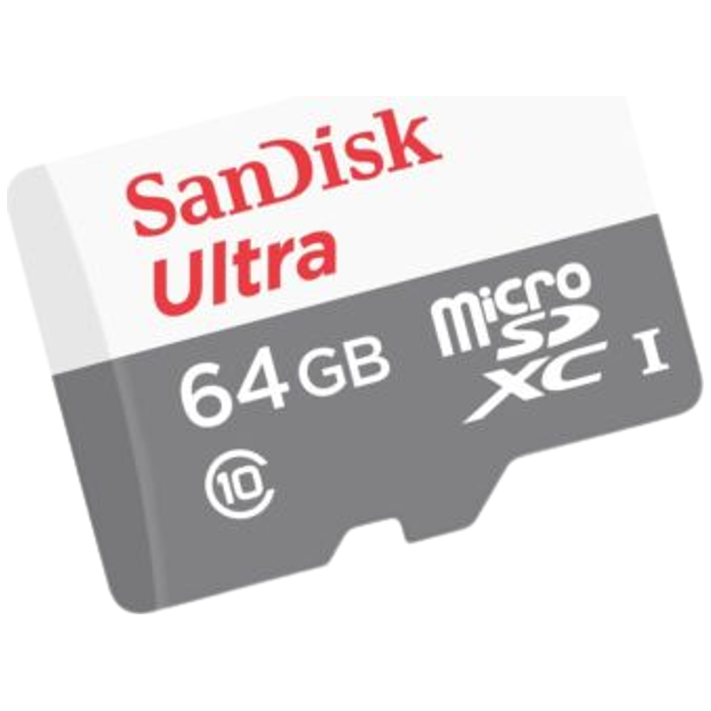 SanDisk SanDisk SDSQUNC-064G-GN3MN - 64GB - SD Card - white Grey 64GB
