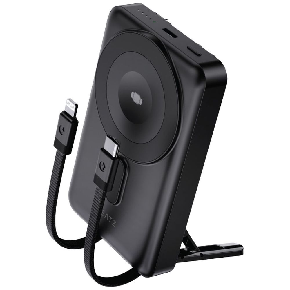 Other Heatz HP4 MagSafe 6-in-1 Power Bank - 10000mAh - 22.5W - Black 10000mAh, 22.5W – 49,000 IQD Iraq