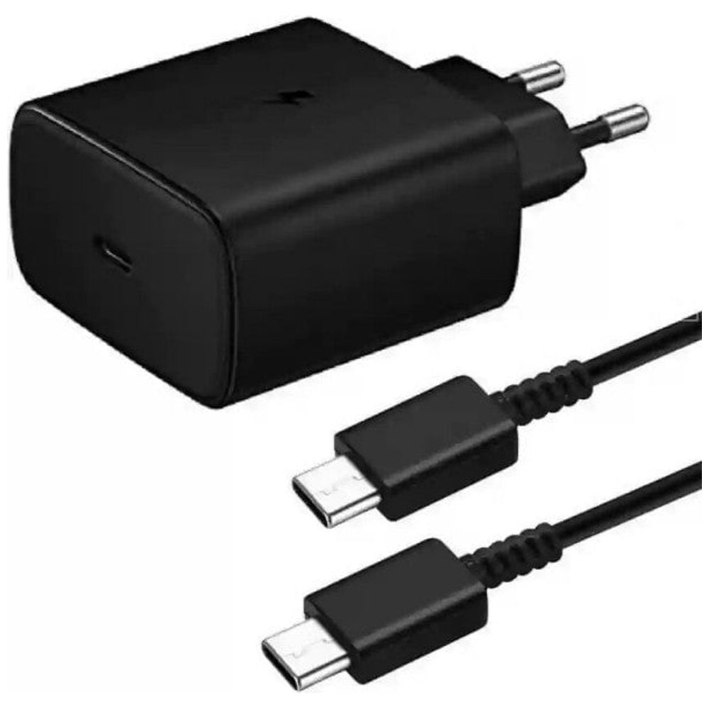 Samsung Samsung - Wall Charger & Cable USB-C To USB-C - 45W - Black 45W