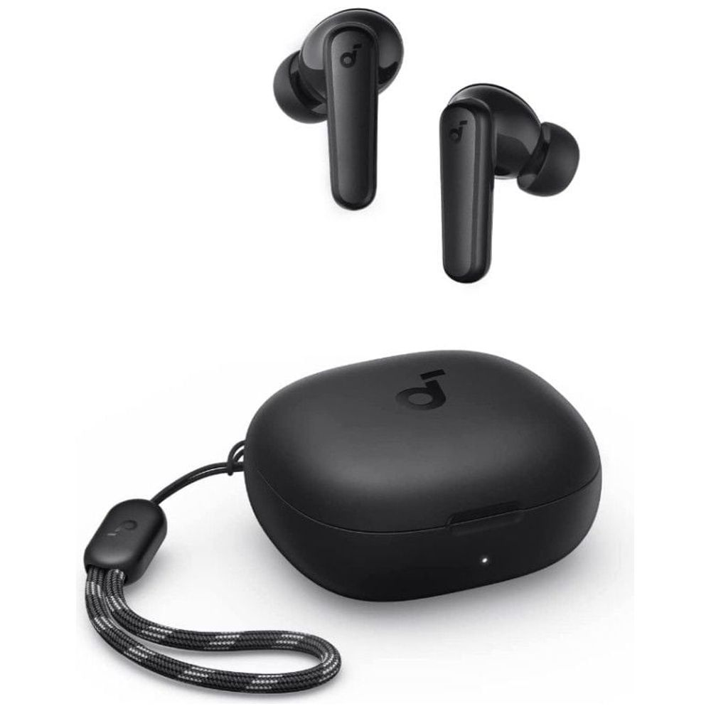 Anker R50i - Bluetooth Headphone In Ear - Water Resistance IPX5 - 2 microphones - Black IPX5