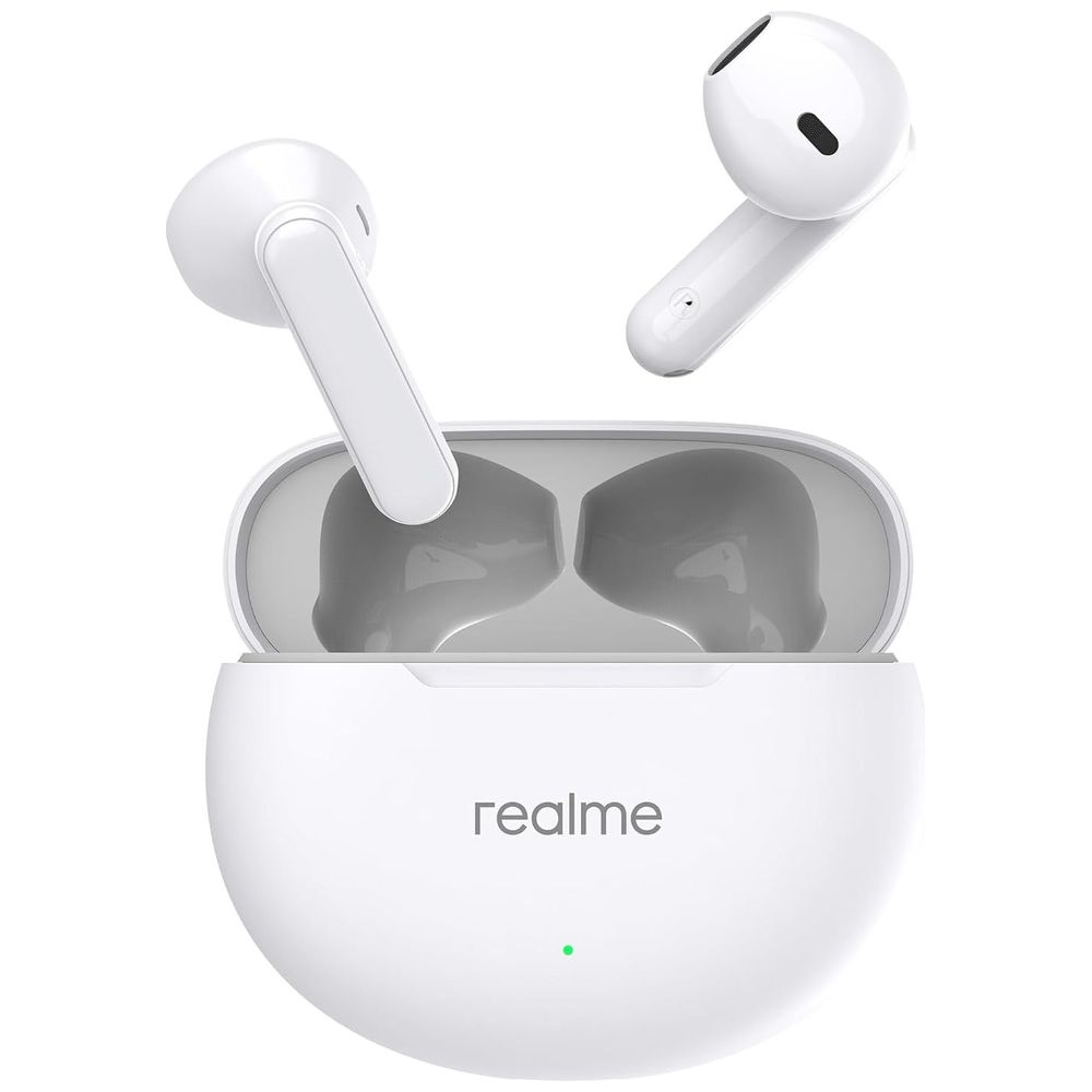 Realme Buds T01 - Bluetooth Headphone In Ear - Up To 6 hours - White 6 hours – 55,000 IQD Iraq