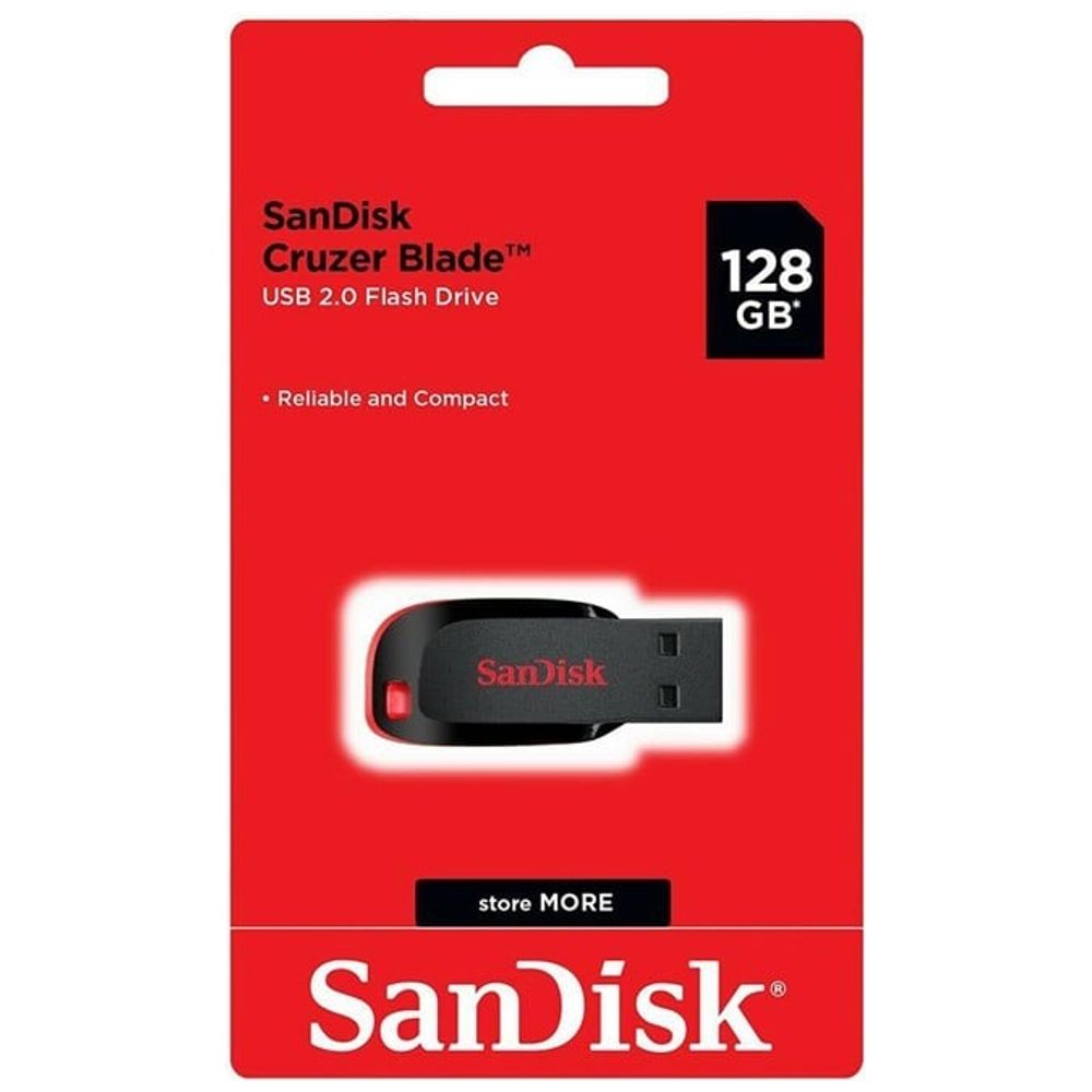 SanDisk SanDisk SDCZ50-128G-B35 - 128GB - USB Flash Drive - Black 128GB