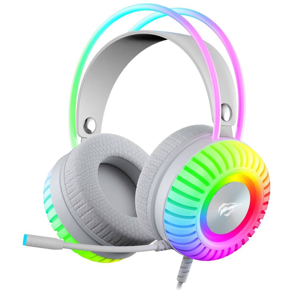 Havit Havit GAMENOTE H2046U – Gaming Headset – Cable Length 2.1 m – White – 31,250 IQD Iraq