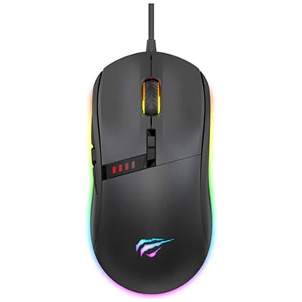Havit Havit MS812RGBbacklit - Mouse - Black