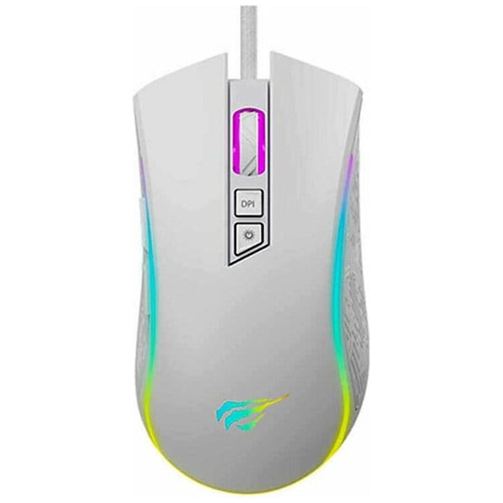Havit Havit MS1034 - Wireless Gaming Mouse - RGB - USB - 4800 DPI - White 4800 DPI