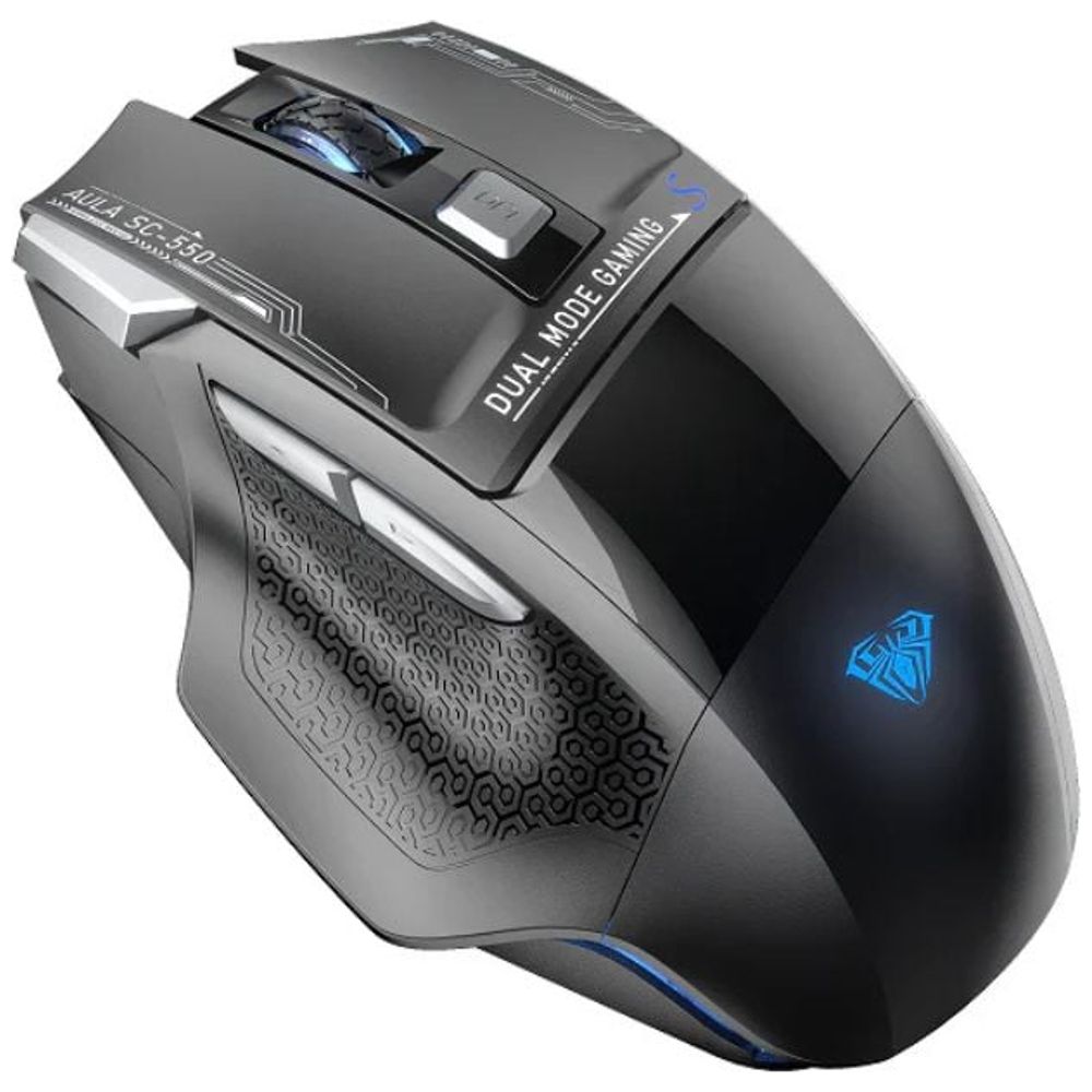 AULA SC550 - Wireless Gaming Mouse - High precision optical sensor - RGB - Black