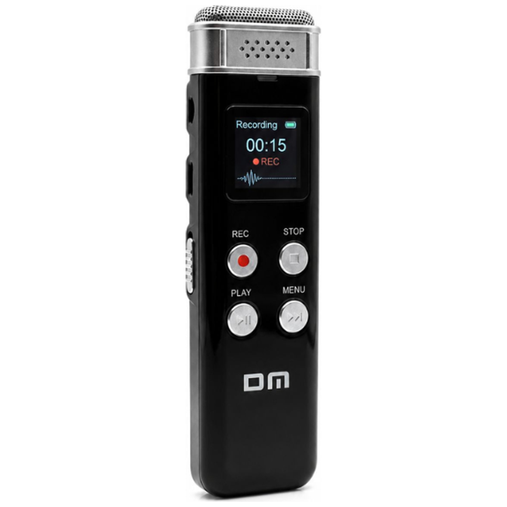 DM DM V2 Digital Voice Recorder 32GB - Black 32GB