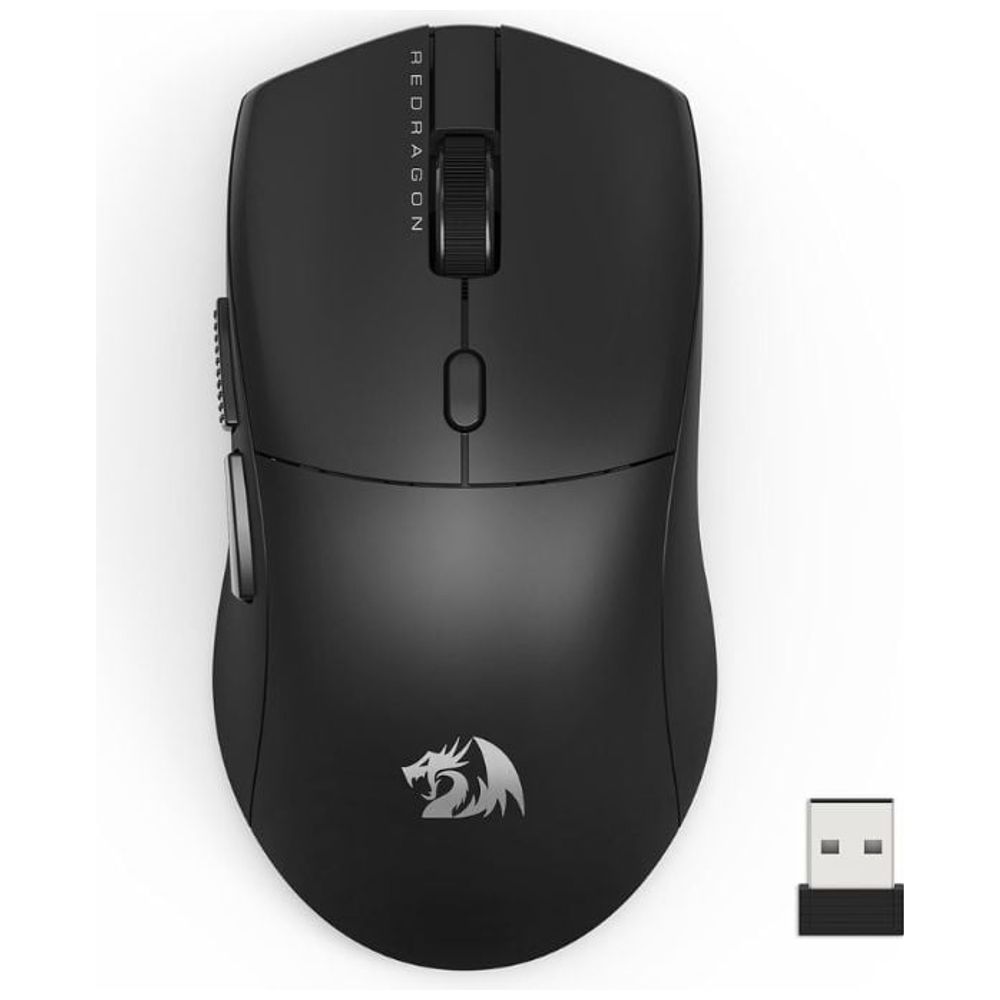 Redragon Redragon Ultra-Light Gaming Mouse - High Resolution Up to 26,000 DPI - 6 programmable buttons with settings saved to internal memory - Black 26000 DPI