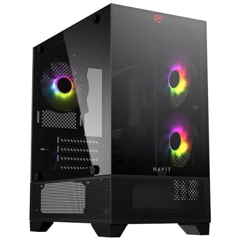 Havit Havit CF923 - Computer Case - RGB - Black – 89,250 IQD Iraq