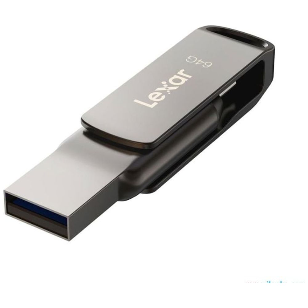 Lexar LJD400 - USB Flash Drive - 64GB - Up to 100 MB/s - Gray 64GB