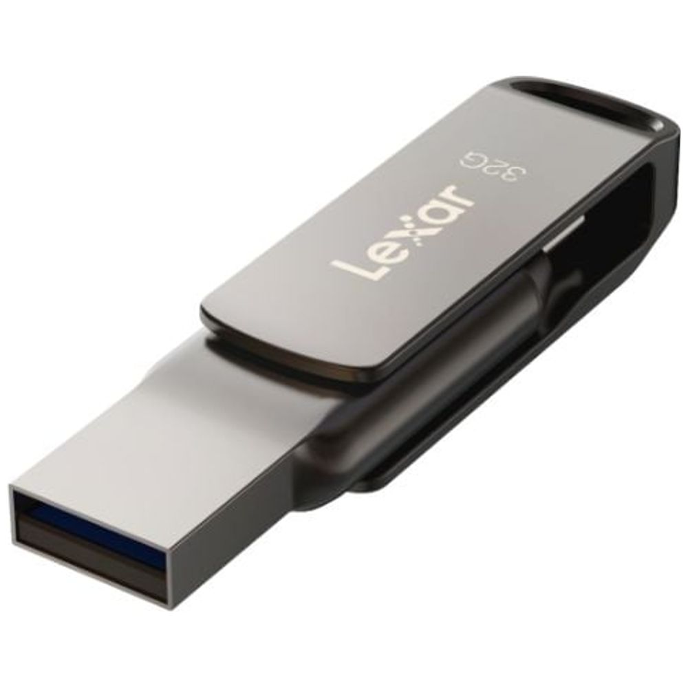 Lexar Lexar LJD400 - USB Flash Drive - 32GB - Up to 100 MB/s - Gray 32GB – 20,500 IQD Iraq