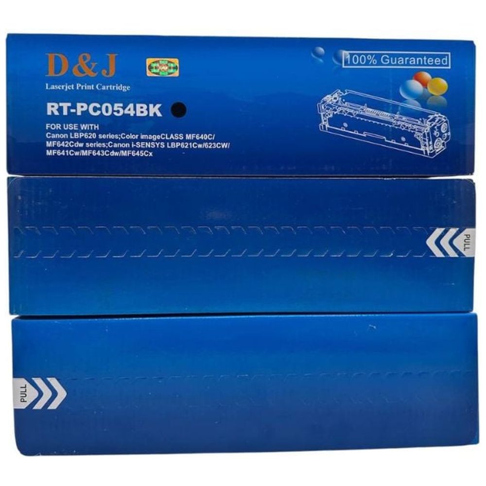 D&J D&J PC054 - LaserJet Print Cartridge - High resolution text and images - 4 colors