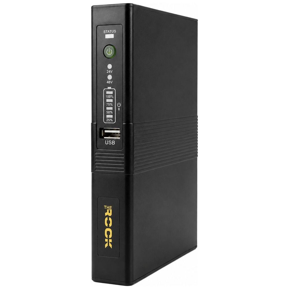 ROCK Mini UPS - POE-G432D - 8800mAh Battery - 18W - Black 8800mAh, 18W – 23,750 IQD Iraq