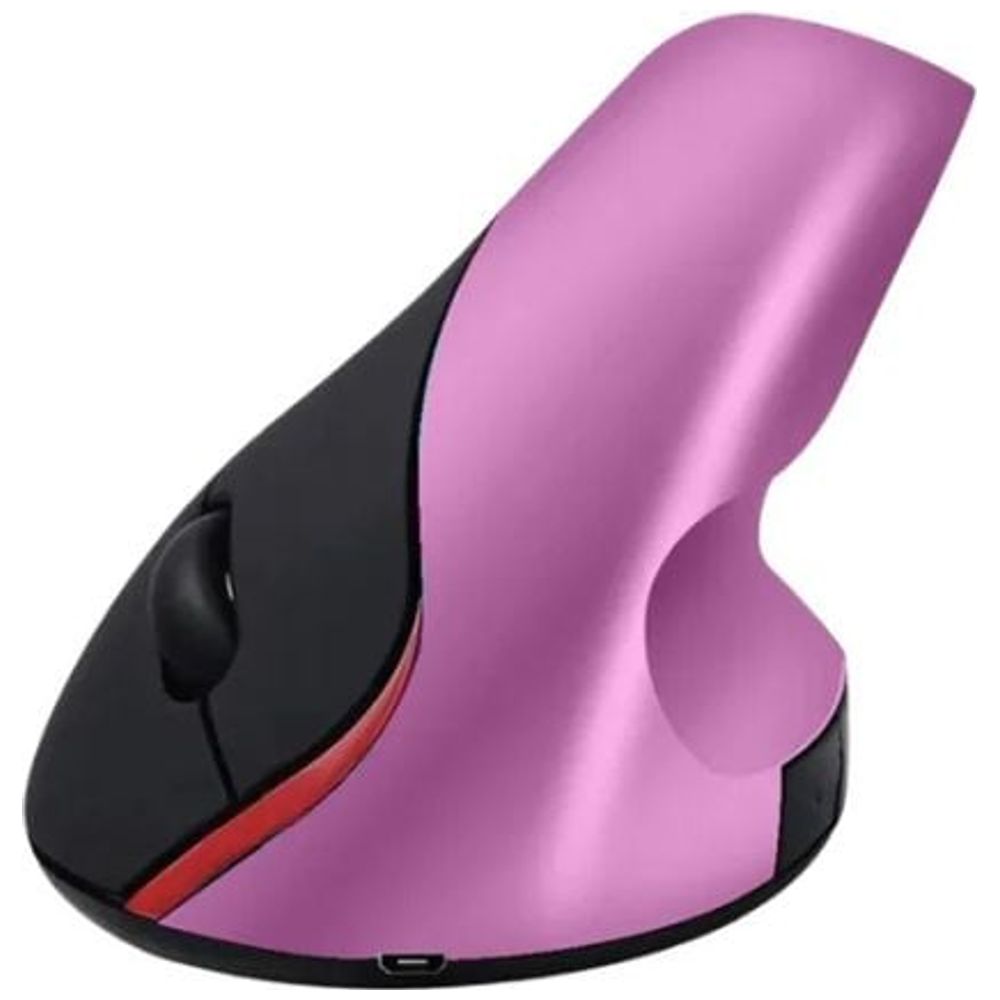JERTECH JR21 - Vertical Mouse - Adjustable DPI Settings (800, 1200, 1600) - 2.4GHz wireless - High-quality plastic with anti-slip grip - Purple 800-1600 DPI, 2.4GHz – 20,500 IQD Iraq