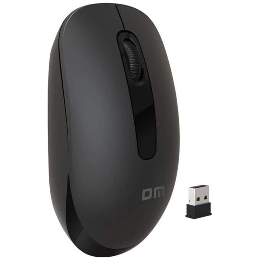 DM DM K6 Wireless Mouse - Black