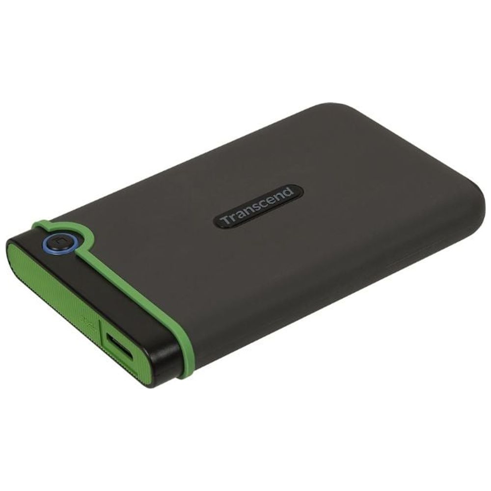 Transcend Transcend StoreJet 25M3 - External Hard Drive - 2TB - Shockproof Portable HDD - Black 2TB
