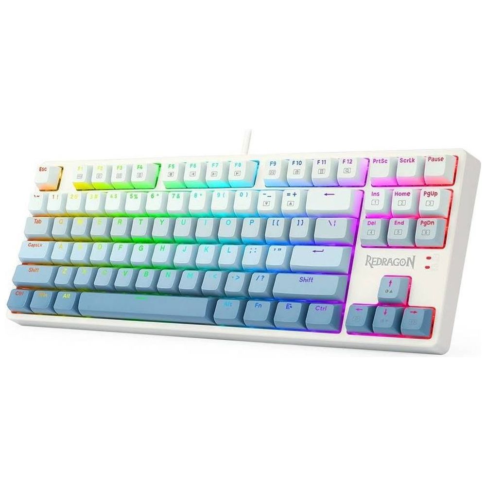 Redragon K645W-GB - Wired Gaming Keyboard - RGB - USB-C - Blue – 55,000 IQD Iraq