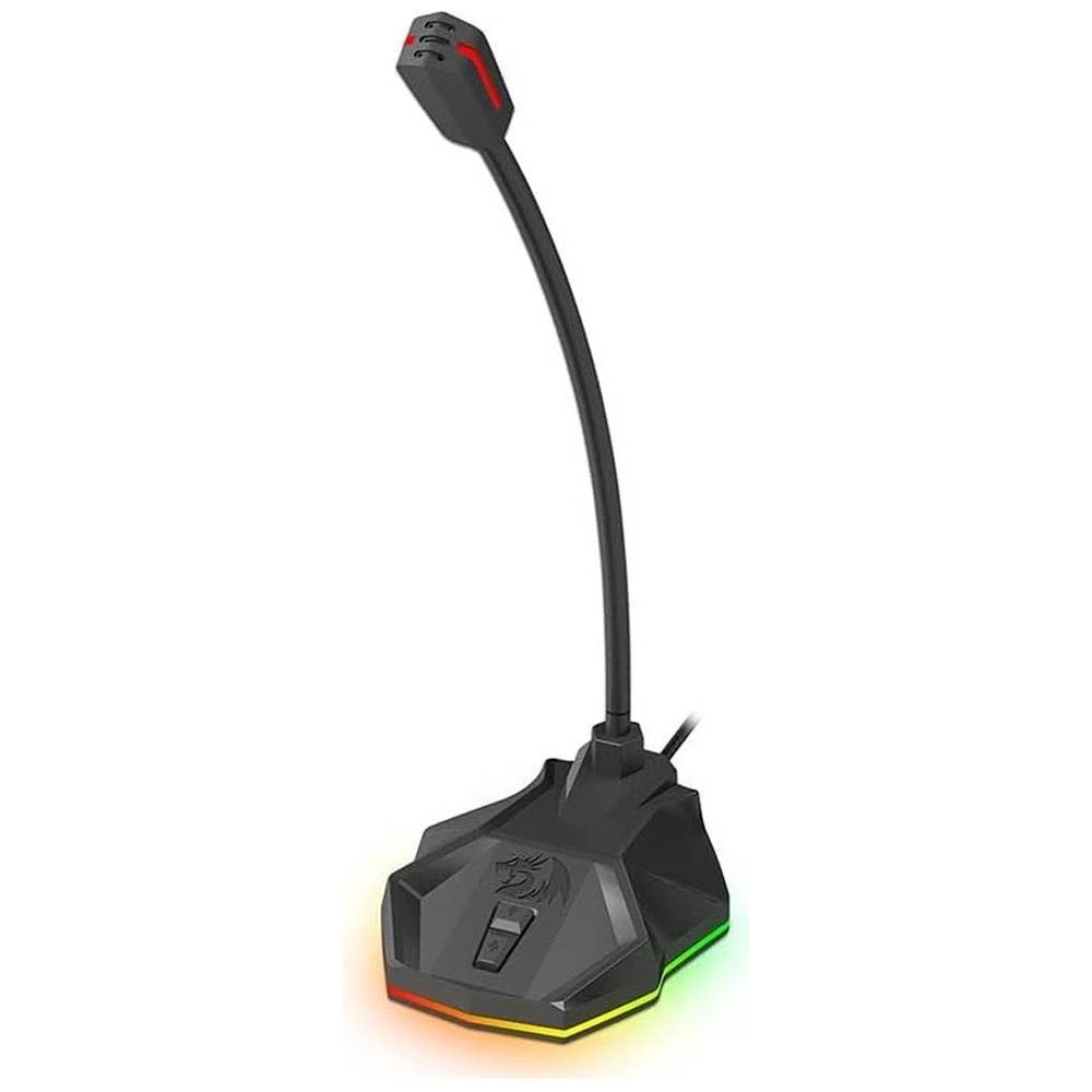 Redragon GM99 STIX - Microphone - RGB - Mute button - Black – 40,000 IQD Iraq