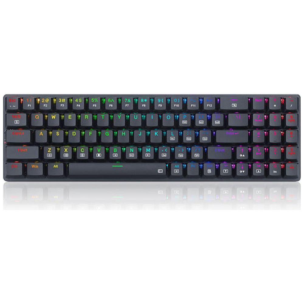 Redragon K626P Ashe Pro - 75% Mechanical Gaming Keyboard - 78-Key  - Hot-Swappable - Type-C Wired Only - Black 78-Key – 76,000 IQD Iraq