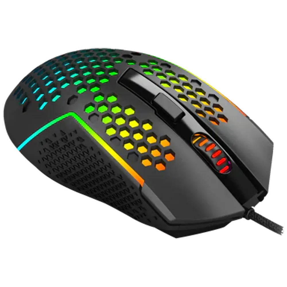 Redragon M987P-K - Wired Gaming Mouse - Lightweight - 52000 DPI Sensor - Black 52000 DPI – 52,250 IQD Iraq