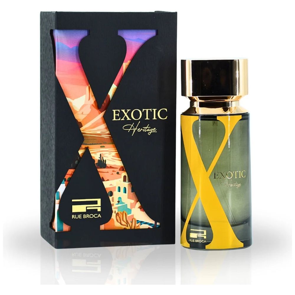 Exotic Heritage by Rue Broca for Men - Eau de Perfume,100ml