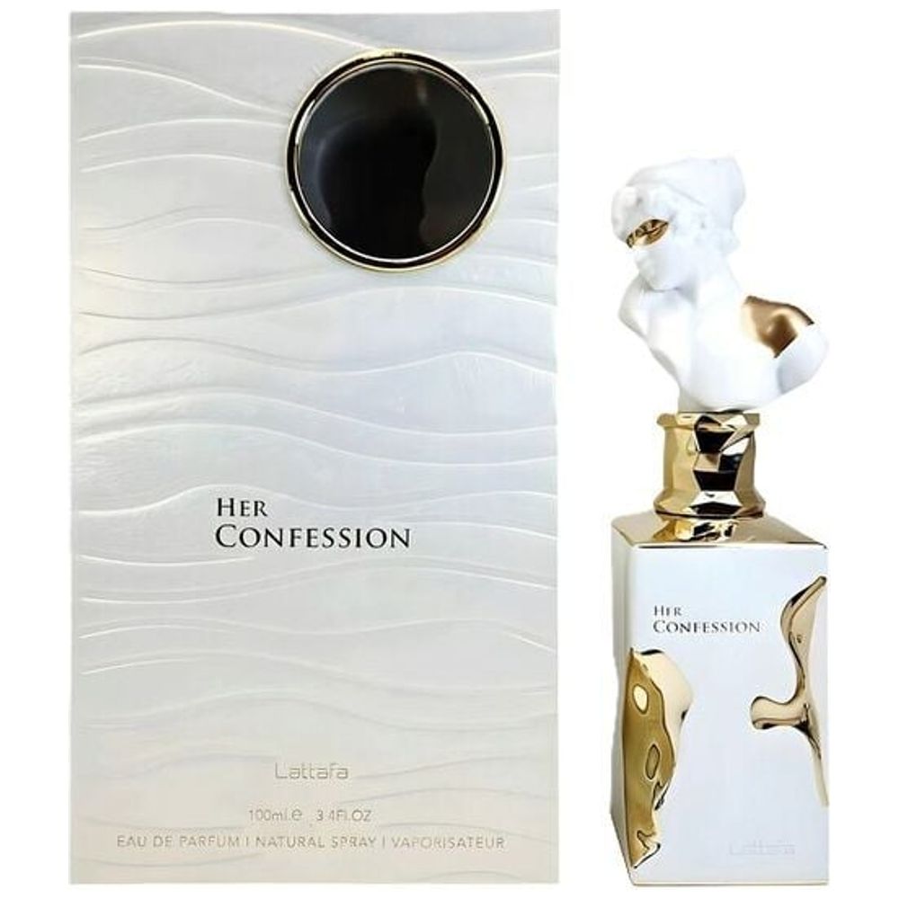 Her Confession by Lattafa for Women - Eau de Parfum, 100 ml